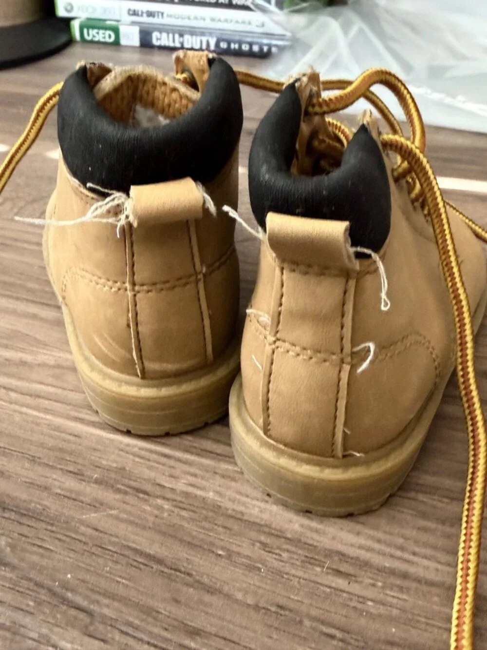 Vintage Circo Tan Hiking Boots sz 3 Baby